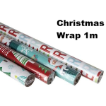 Christmas Gift Wrap 1m x 700mm